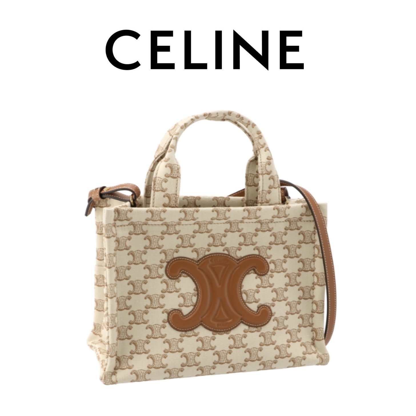 ★ CELINE ★ THAIS トリオンフ 2WAY トートバッグ