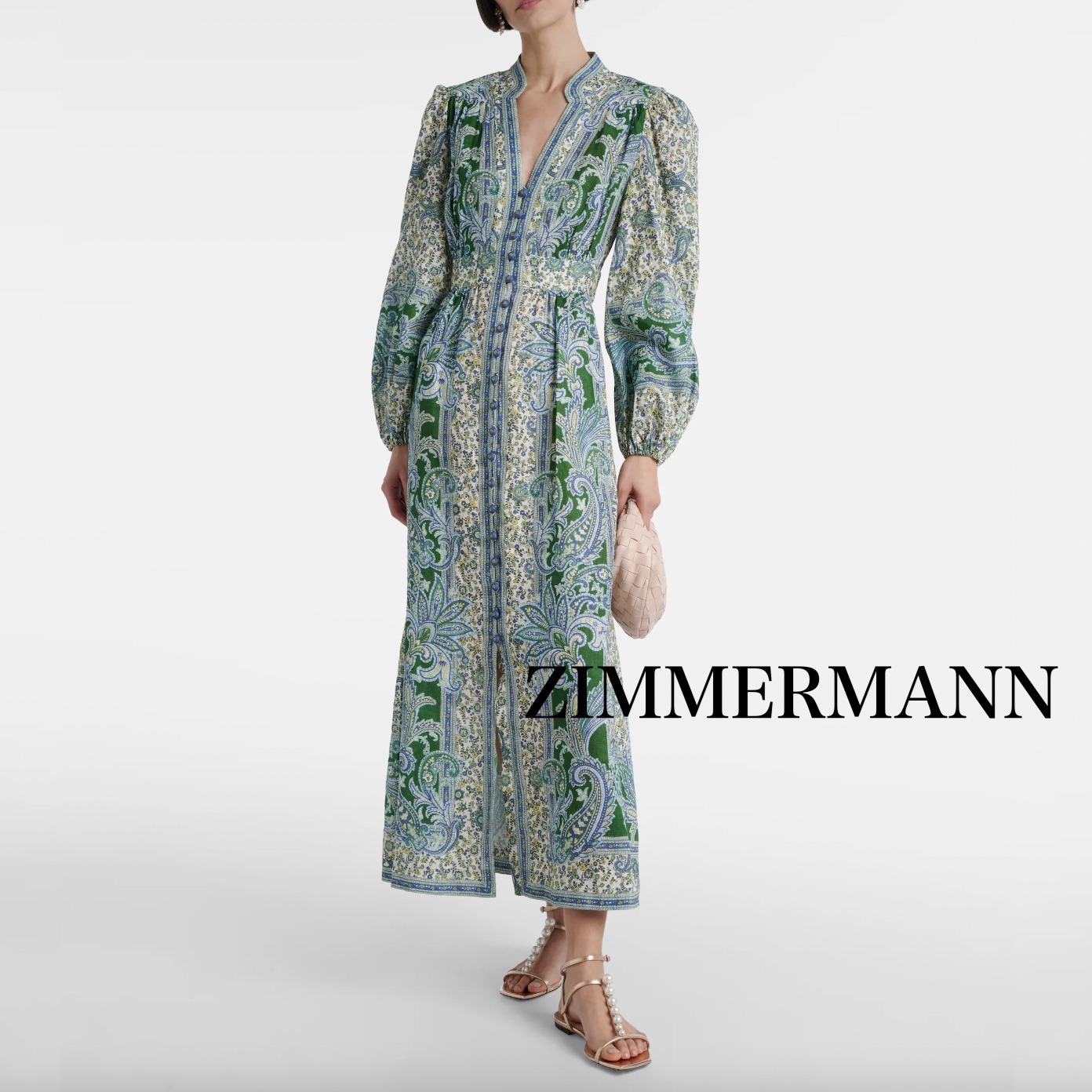 ZIMMERMANN〈ジマーマン〉オッティ ミディドレス