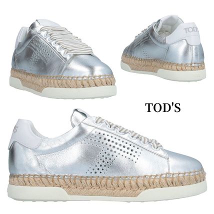 シルバー（銀色）系 TOD'S(トッズ) 靴・シューズ(レディース