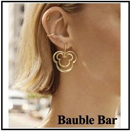 ◆bauble bar◆Mickey Mouse Disney Layered Earrings