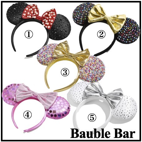 ◆bauble bar◆Minnie Mouse Disney White Ears Headband