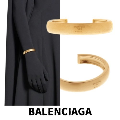 【BALENCIAGA】Plated バングル