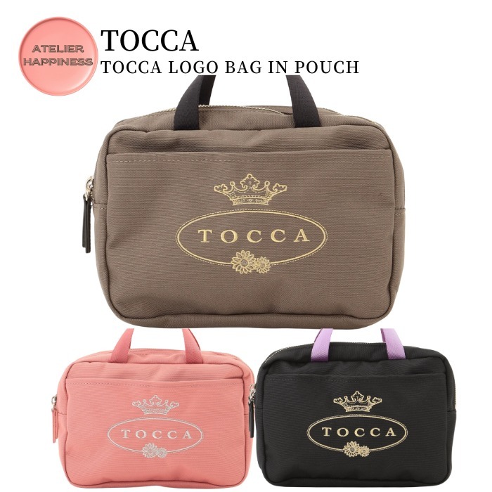 【TOCCA】TOCCA ロゴ バッグ ポーチ