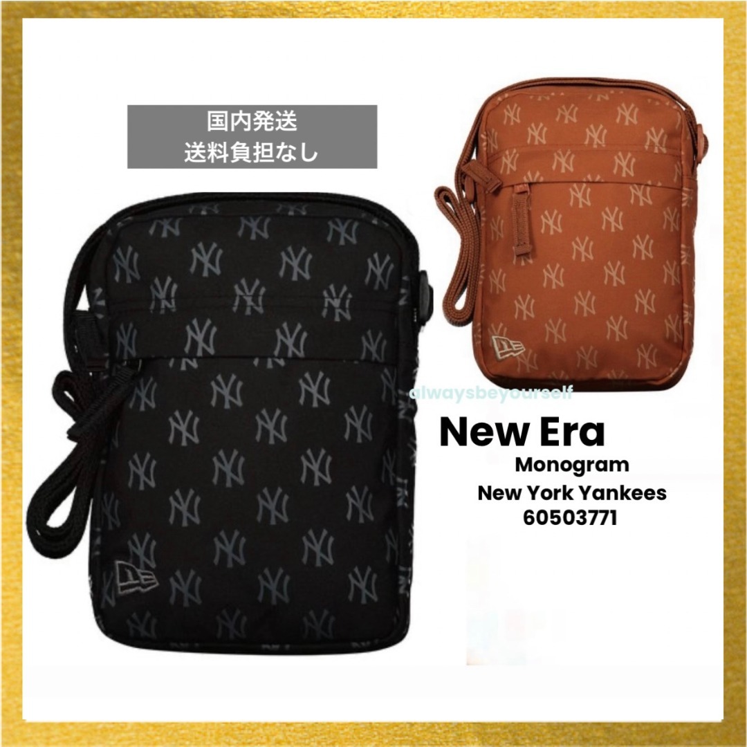 New Era モノグラム New York Yankees ショルダーバッグ