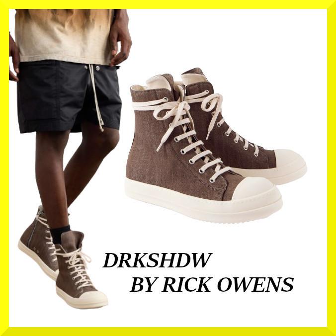 DRKSHDW BY RICK OWENS☆関税込☆DRKDUST デニムスニーカー