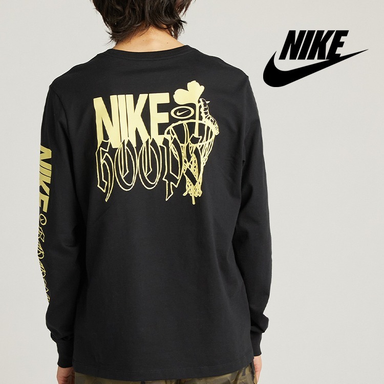 【送料無料】Nike バックプリント ロングスリーブ Tシャツ