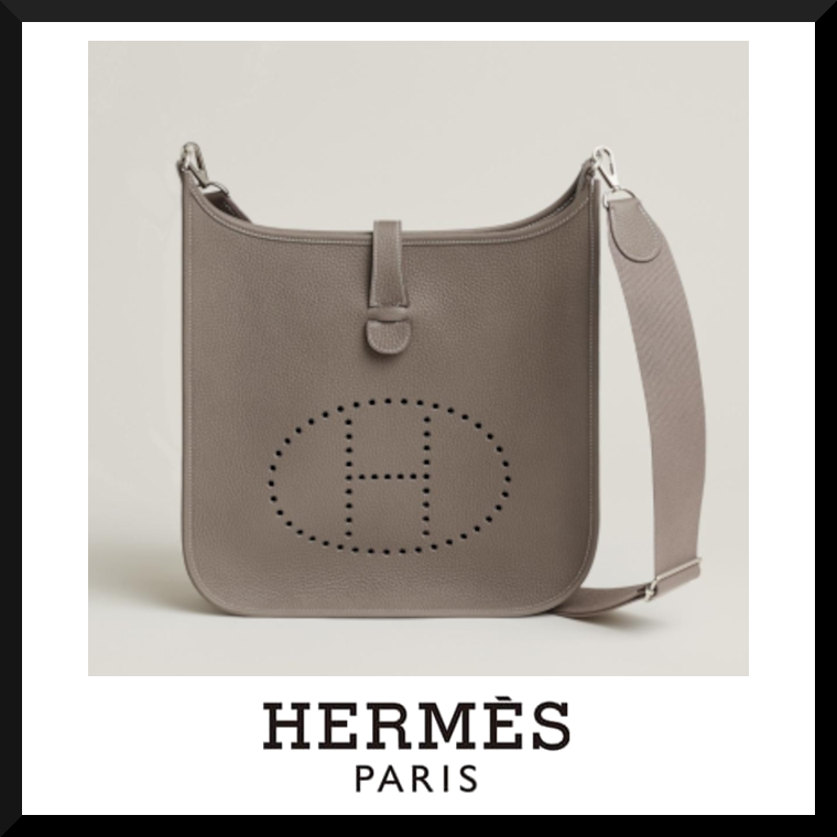 《エレガントな一品★》HERMES EVELYNE GM ショルダーバッグ