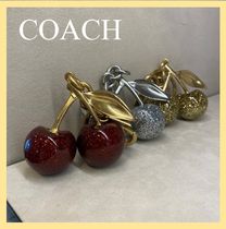 【COACH】さくらんぼ型 レジン バッグチャーム 77840