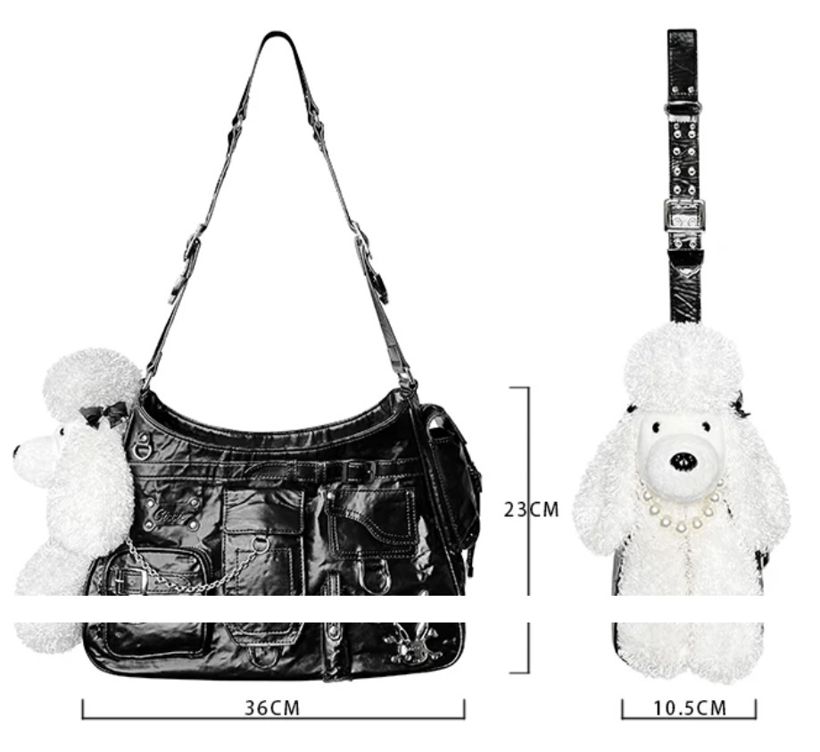 国内で当店のみ CFIERCE - POODLE SHOULDER BAG 国内で当店のみ CFIERCE - POODLE SHOULDER BAG