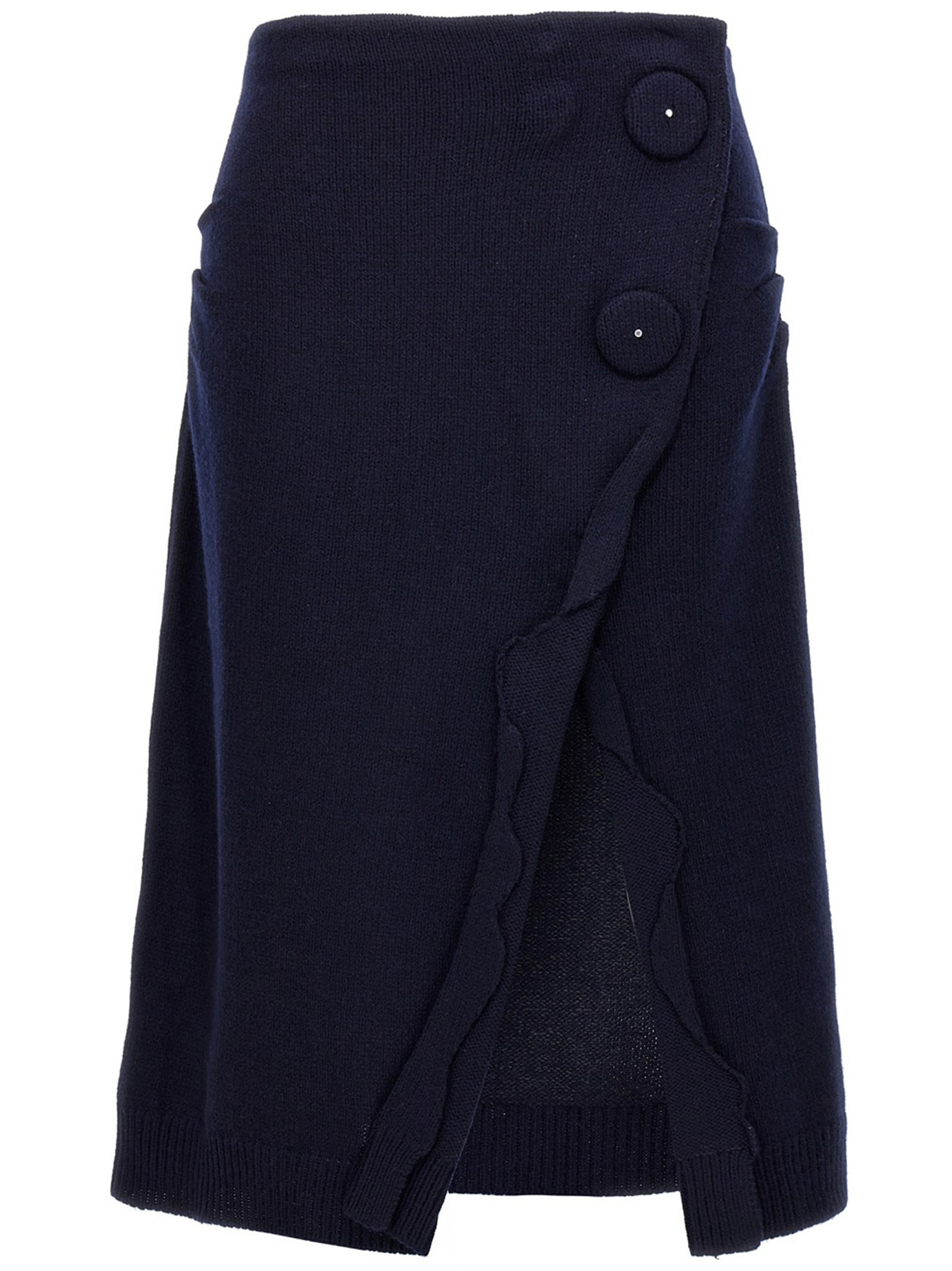 スカート PRADA Skirt with maxi button split