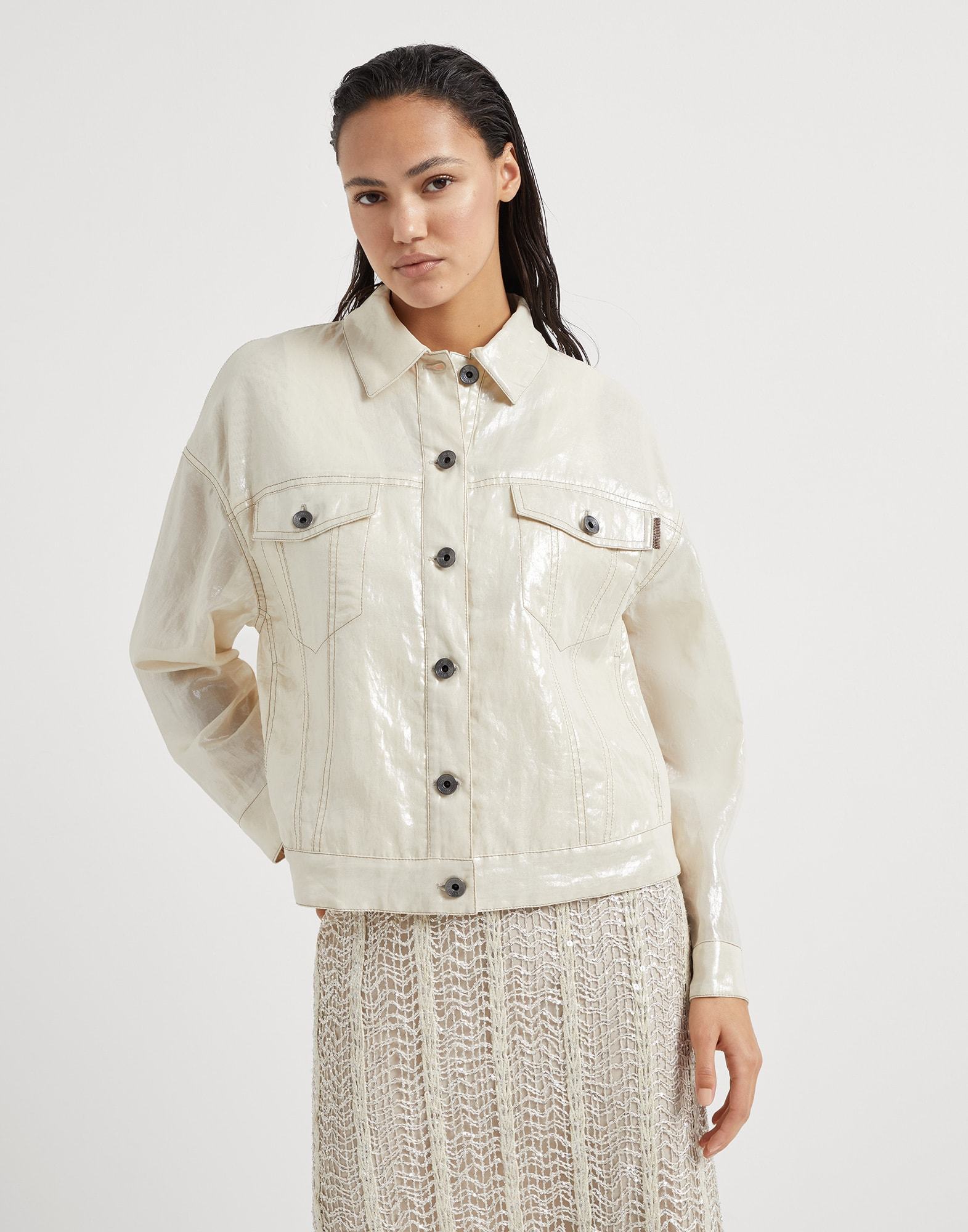 《送料無料》 BRUNELLO CUCINELLI Four-pocket jacket Shiny Tab