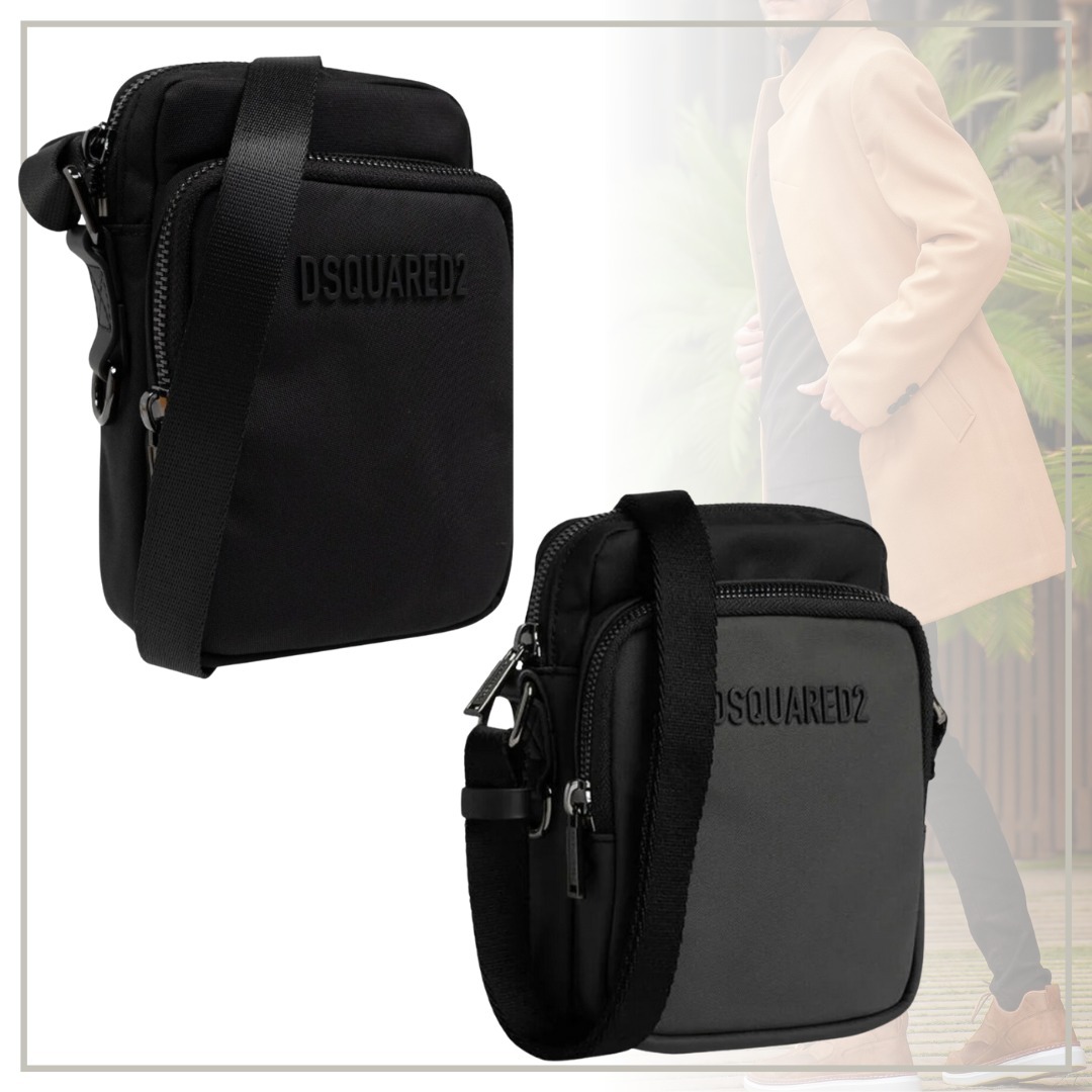 Dsquared2 ディースクエアード Urban ショルダーバッグ ロゴ入り
