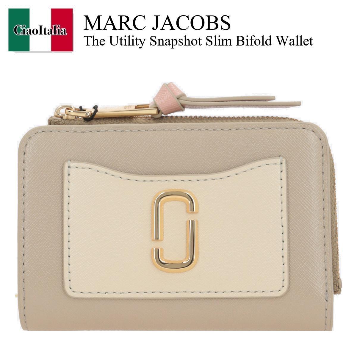 折りたたみ財布 Marc Jacobs The Utility Snapshot Slim Bifold Wallet