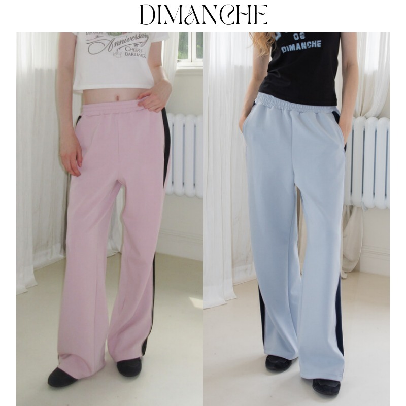 【DIMANCHE】TRACK PANTS