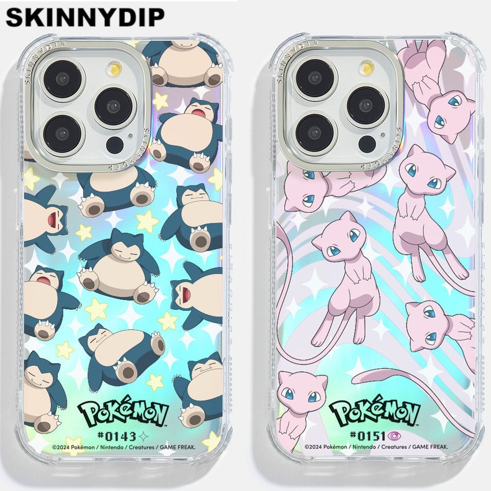 【SKINNYDIP】Snorlax /Mew Shock iPhone Case