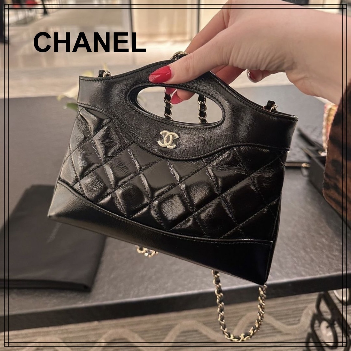 エレガント【CHANEL】 CHANEL31 ショルダーバッグ