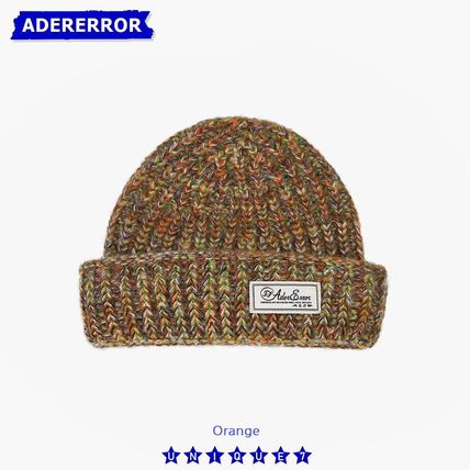 Ader error ニットキャップ ピンク5
