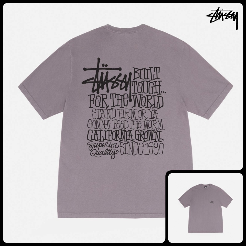 【ステューシー】Stussy California Grown Pigment TShirt Shark