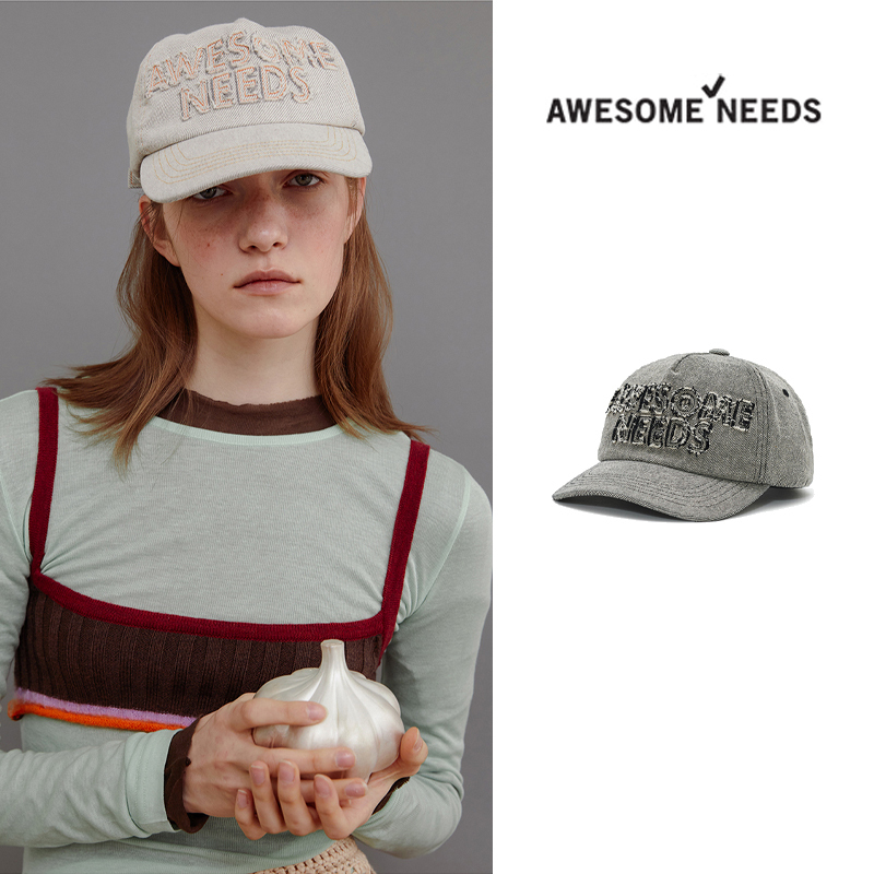 キャップ [AWESOME NEEDS]SIGNATURECAP_DAMAGE
