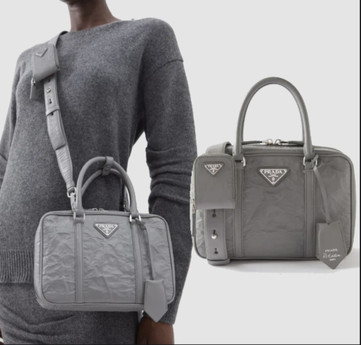 【PRADA】現地セール！ アンティーク ハンドバッグ 2WAY 多色