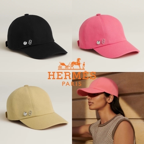 HERMES エルメス セレナ シーシェル キャップ 帽子 アイス