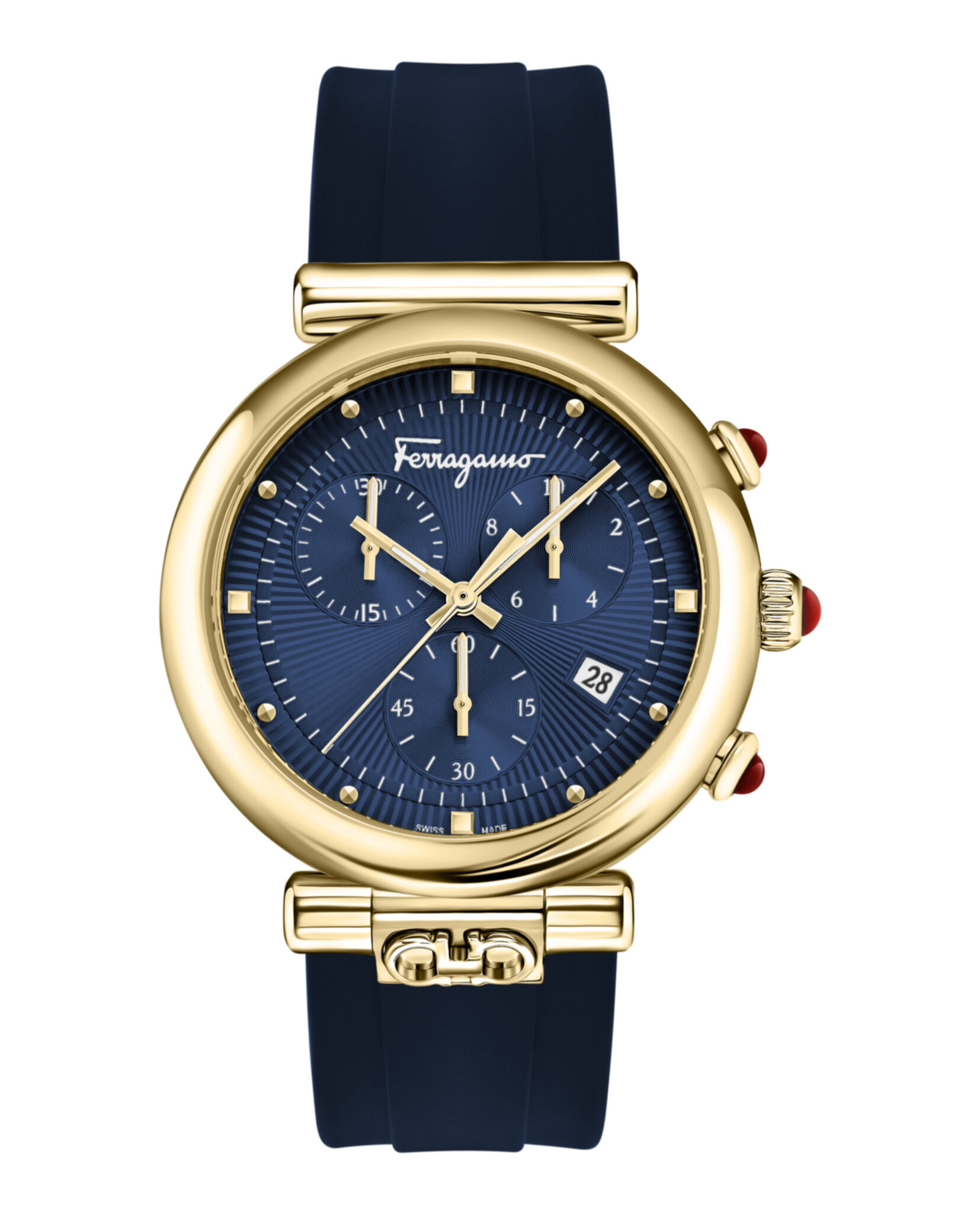稀少 Ferragamo(フェラガモ) Ora Chronograph Unisex Watch