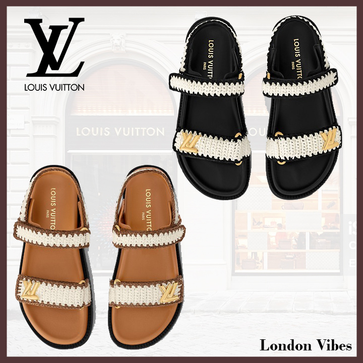 海外限定☆ Louis Vuitton コンフォート サンセット サンダル