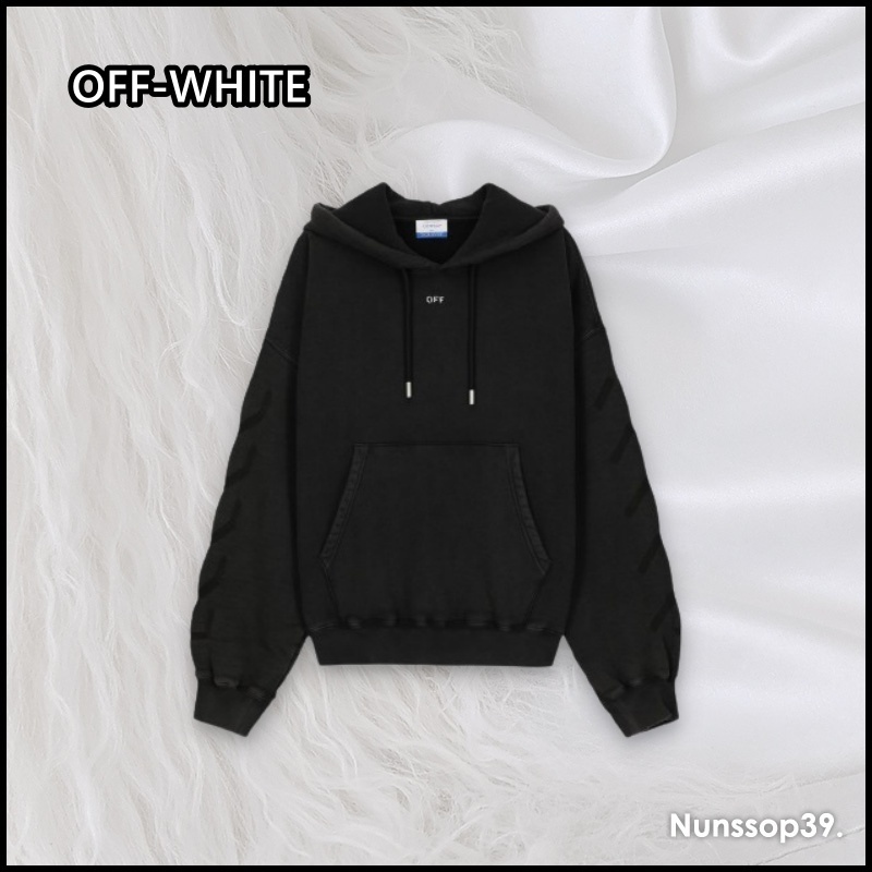 《OFF-WHITE》 OMBB118C99FLE0021077 マタイ フッド