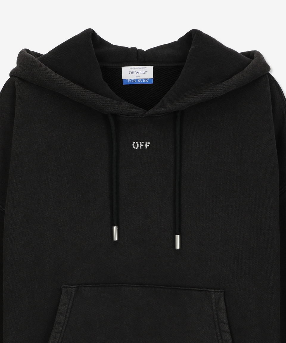 《OFF-WHITE》 OMBB118C99FLE0021077 マタイ フッド