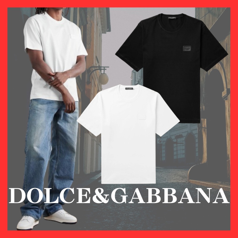 DOLCE&GABBANA☆関税込み☆コットンジャージー Tシャツ