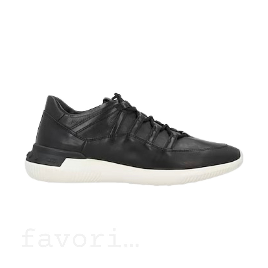 TOD'S レザー スニーカー ブラック