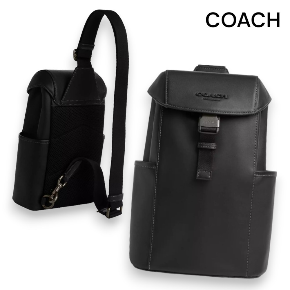 スマートなデザイン【Coach】Racer レーサーパック ボディバッグ