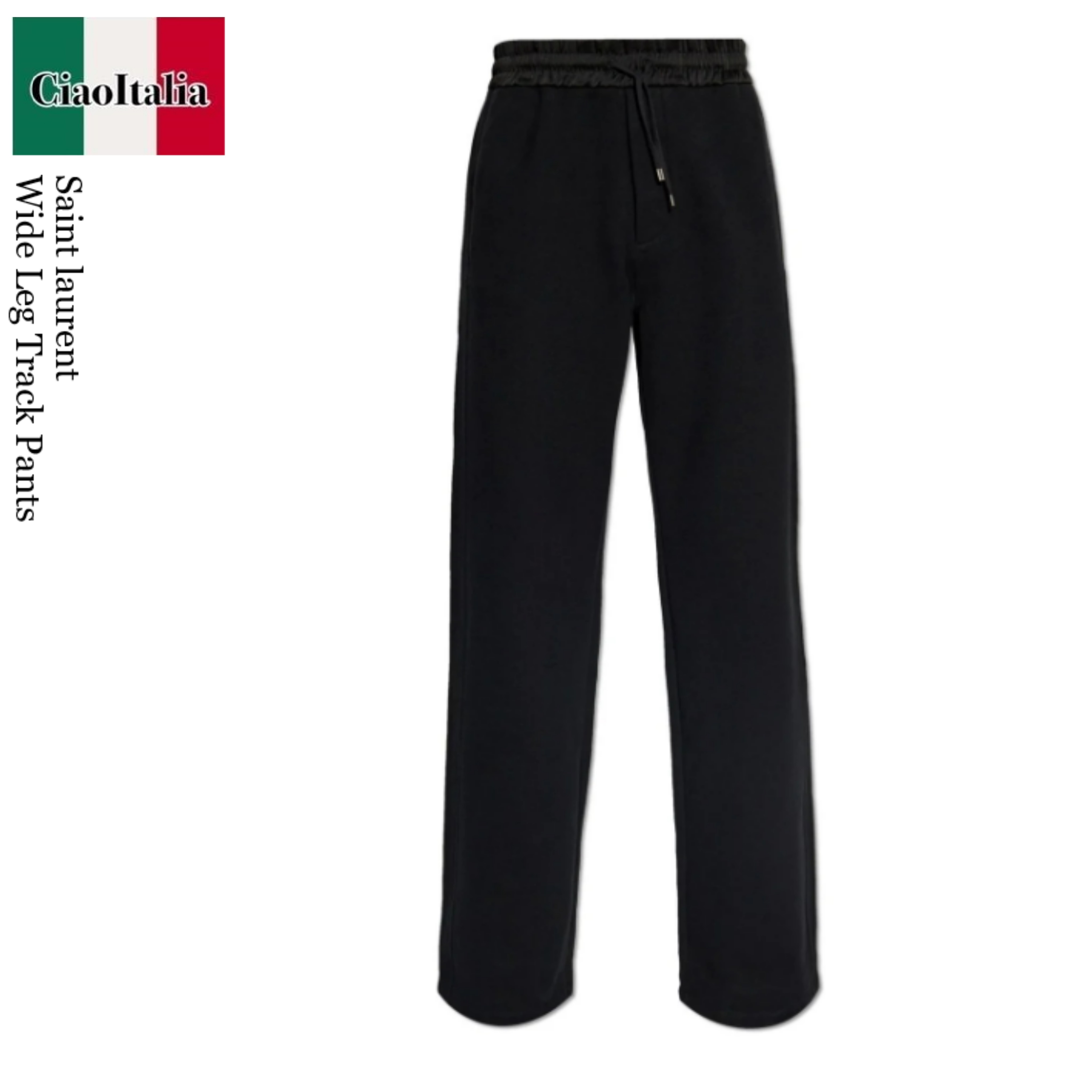 パンツ Saint Laurent Wide Leg Track Pants