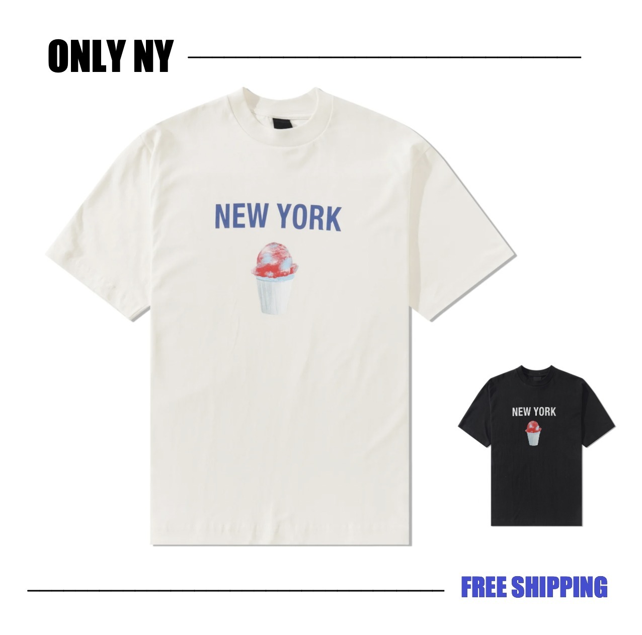【ONLY NY】ONLY NY New York Ice Tee