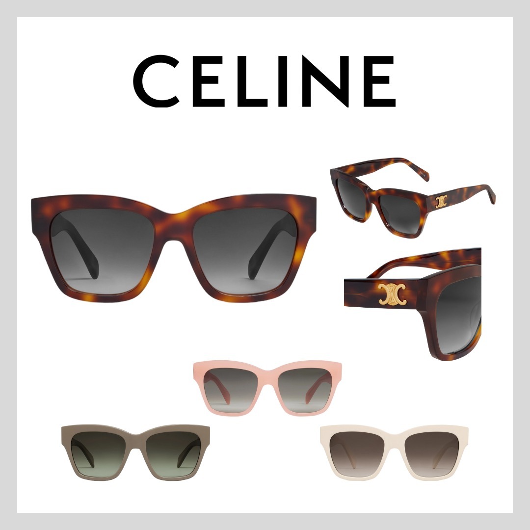 24新作☆CELINE トリオンフ 09 サングラス (CELINE/サングラス