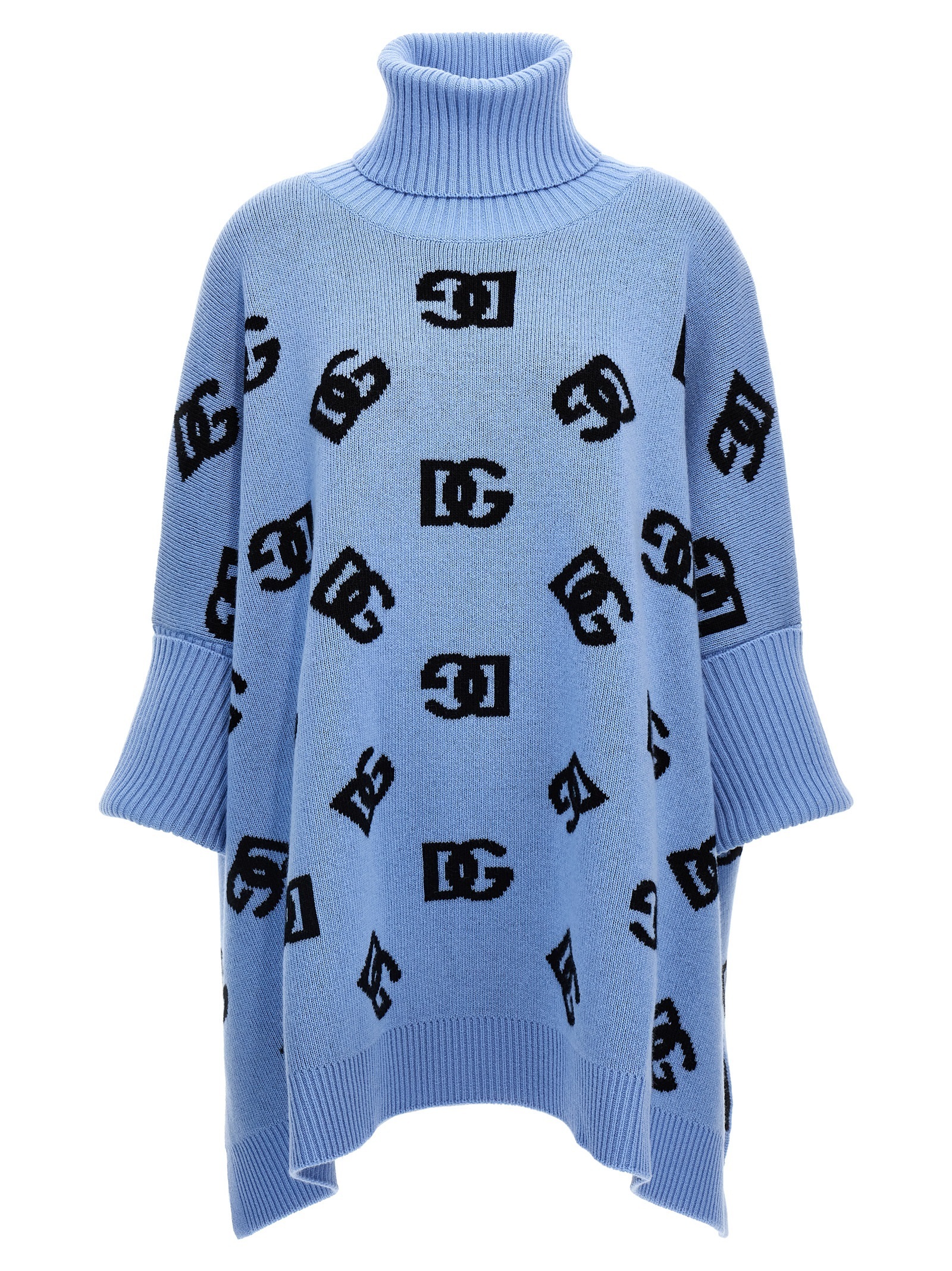 ポンチョ・ケープ Dolce & Gabbana Jacquard logo poncho