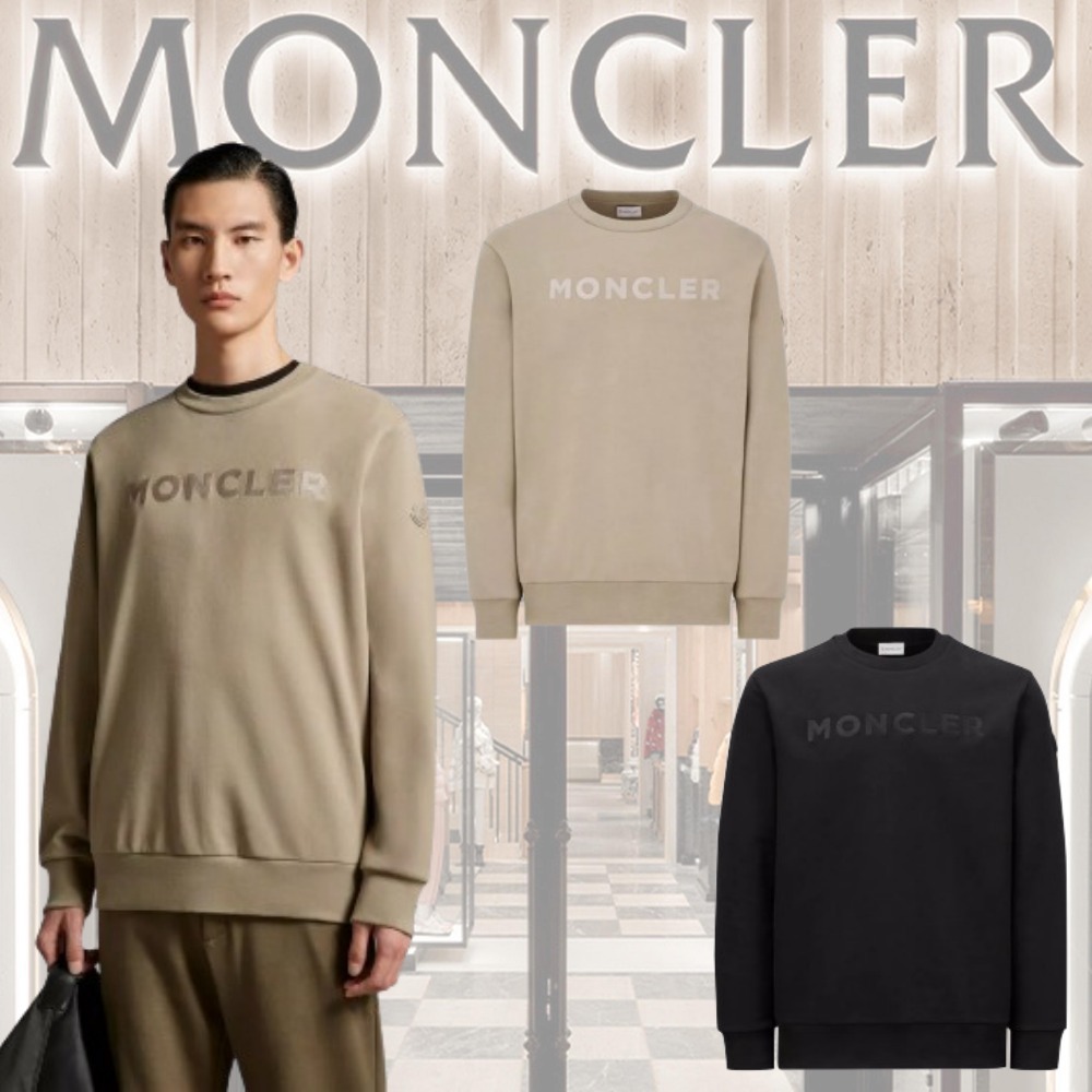 ★【MONCLER】メンズ★FELPA LOGATA★ロゴスウェットシャツ