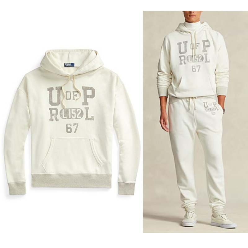 Ralph Lauren フリース グラフィック フーディー