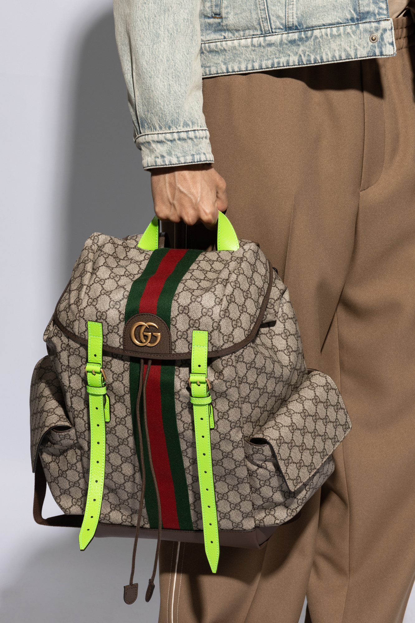 《斬新なデザイン》【GUCCI】オフィディア バックパック