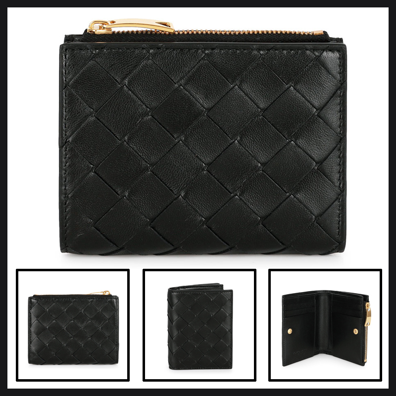 ★送料関税込★BOTTEGA VENETA イントレチャート 二つ折り財布