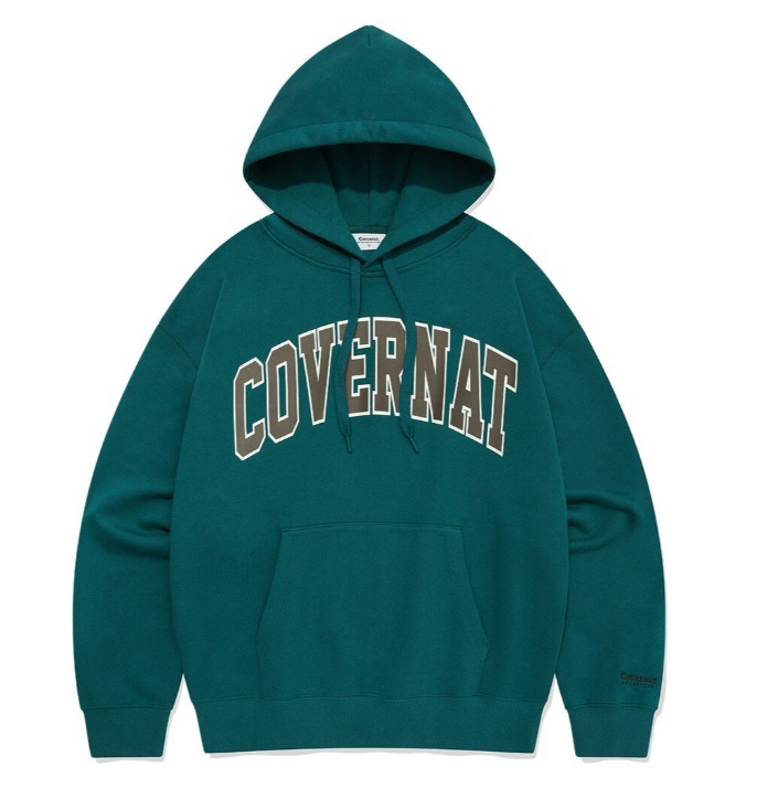 パーカー・フーディ COVERNAT ARCH LOGO DROP FIT HOODIE SA073 COVERNAT ARCH LOGO DROP FIT HOODIE SA073 (COVERNAT/パーカー