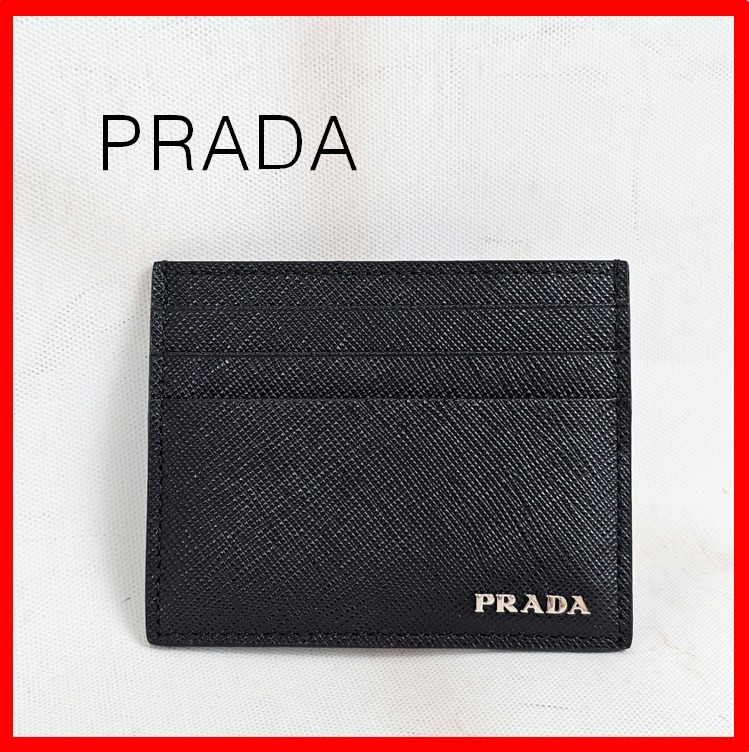 ★人気★【PRADA】★プラダ サフィアーノレザー カードケース★