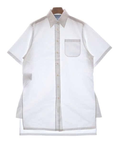 PRADA プラダ シャツワンピース 白 40(M位) 4103724L0065