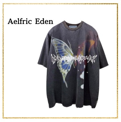 【Aelfric Eden】ヴィンテージバタフライTシャツ 送料関税込