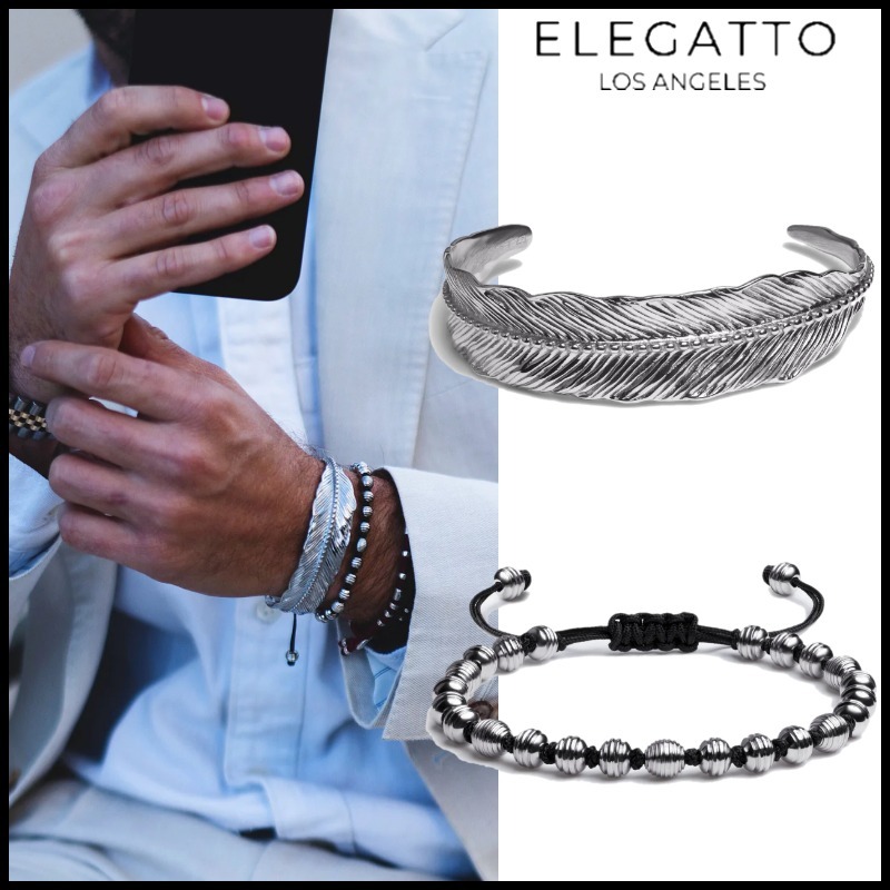 ☆関税/送料込み☆【ELEGATTO】Jovian & Feather ブレスレット