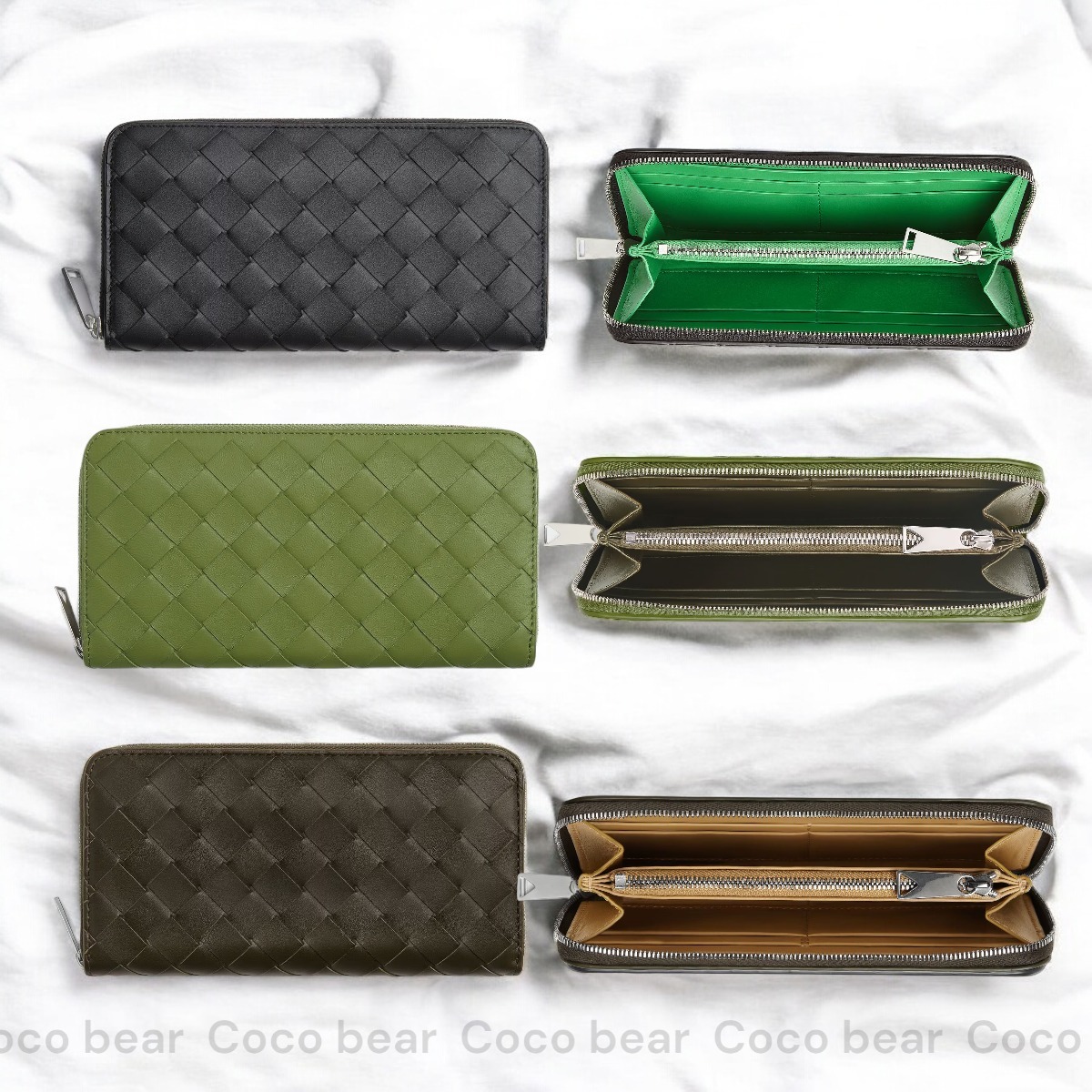 BOTTEGA VENETA】 ジップ アラウンド ウォレット♡