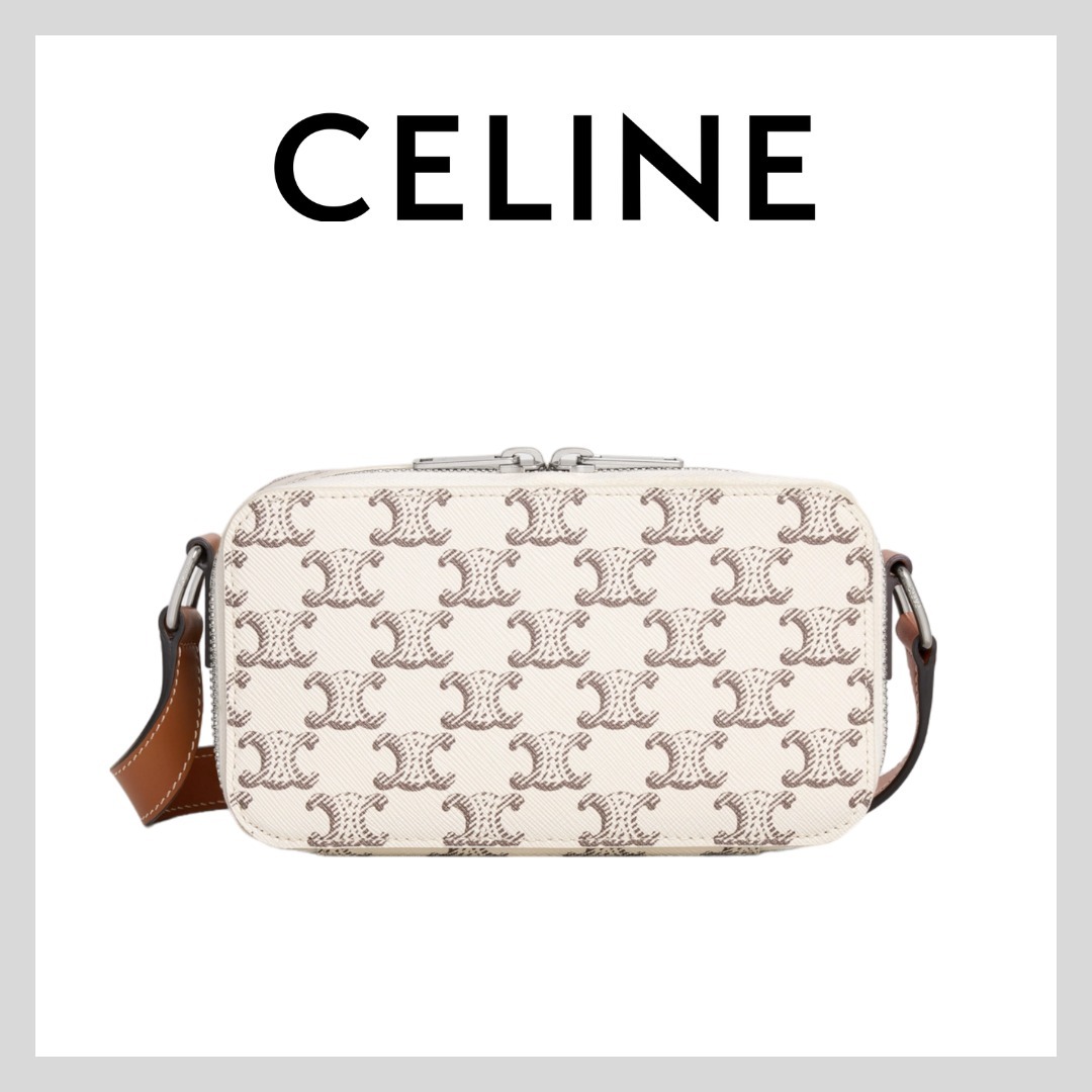魅力UP♪CELINE ミニ メッセンジャーボックス