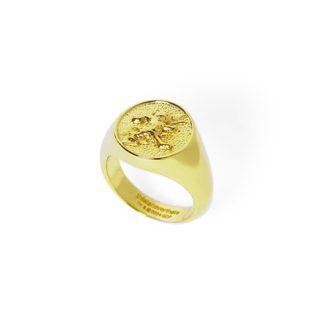 さらに100円引き◆thisisneverthat◆GD Lightning Bear Ring