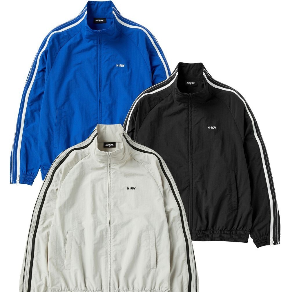 さらに100円引き◆NERDY◆DOUBLE LINE WINDBREAKER