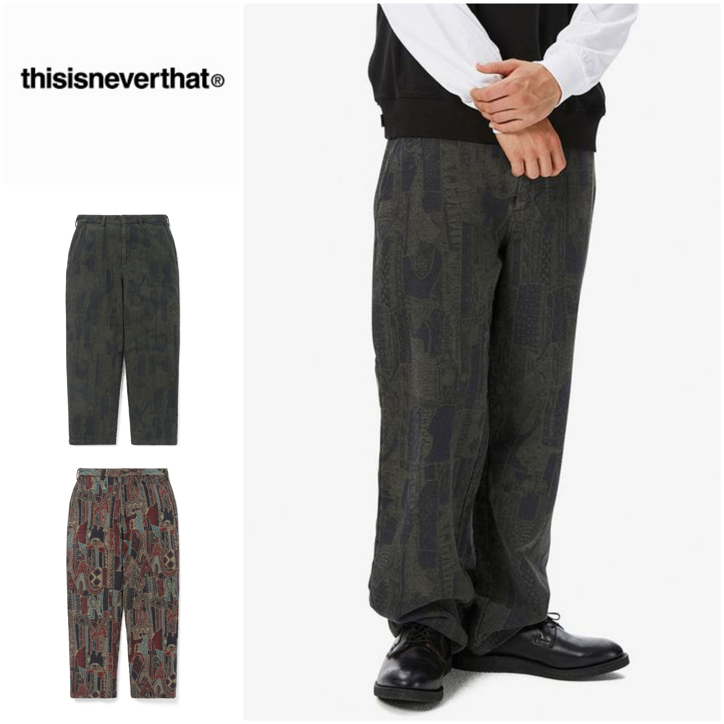 さらに100円引き◆thisisneverthat◆Crazy Work Pant